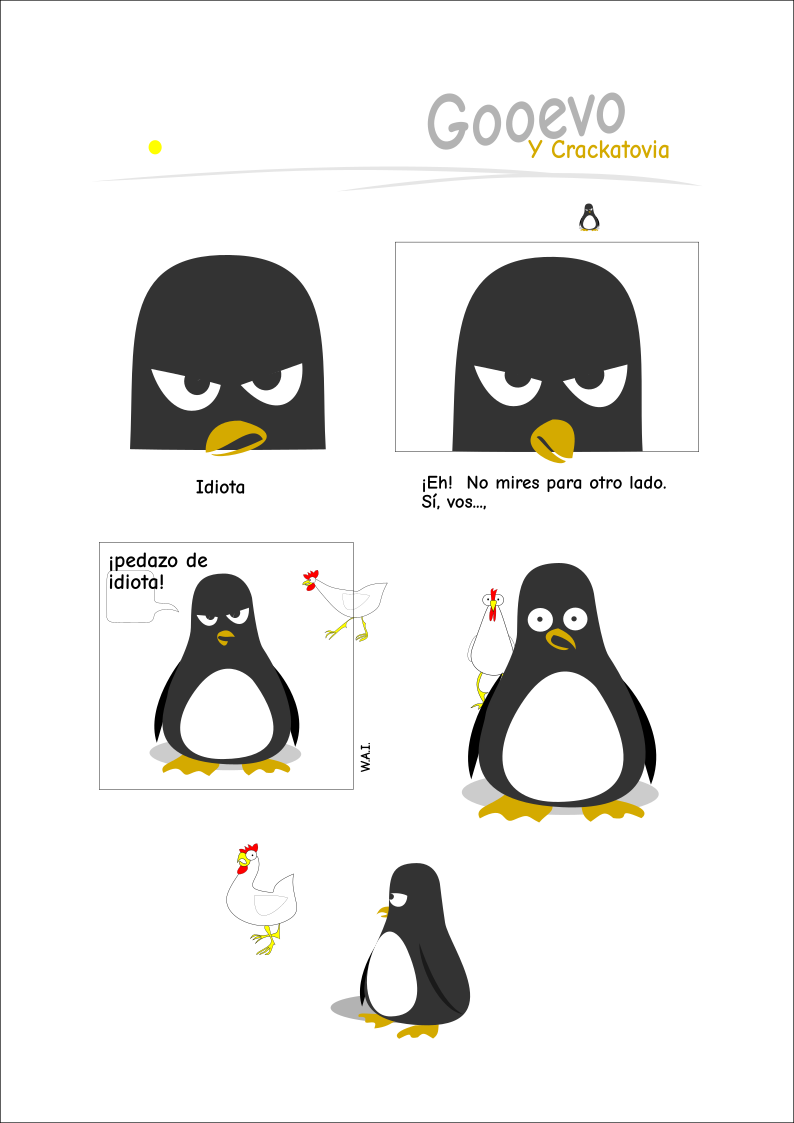 Tira cómica - Gooevo y Crackatovia.