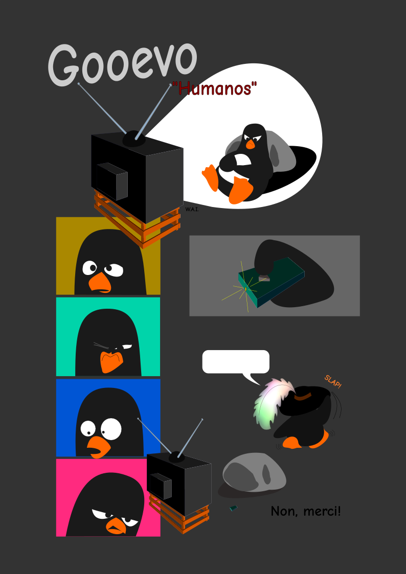 Gooevo - Tira cómica - Humanos