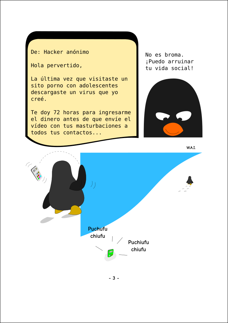 Gooevo Comic - Vida social pag 3